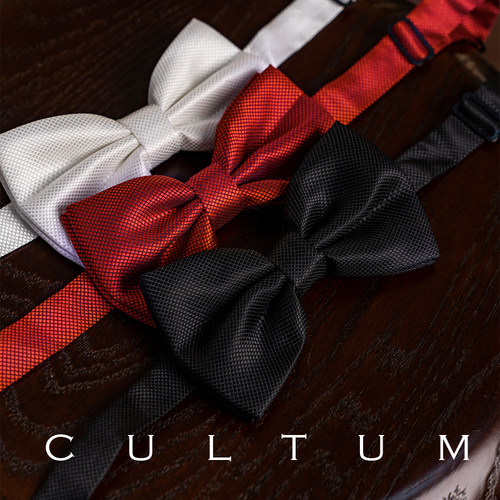 袖扣礼盒装纯色高档正装婚宴领结