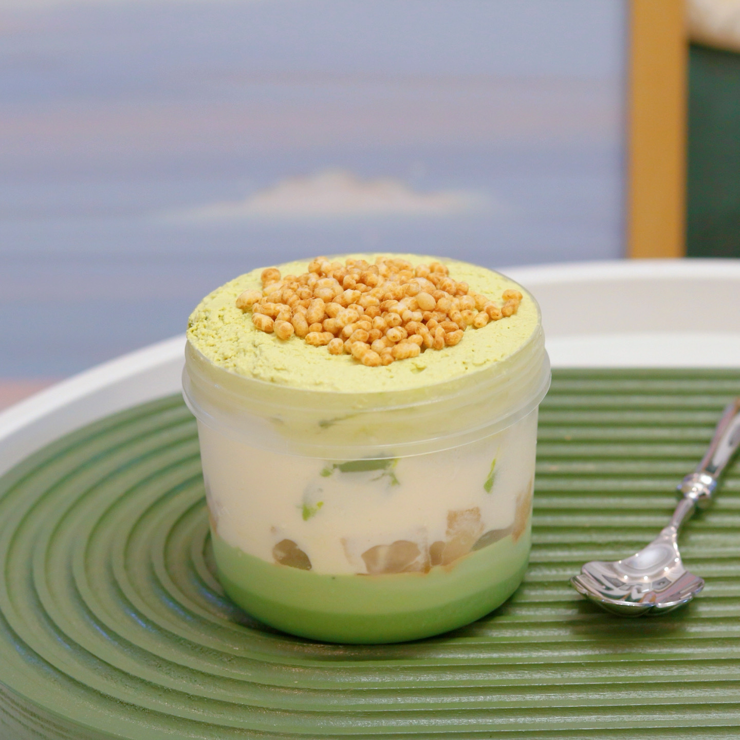 【悠悠小食光10/19新品】抹茶玄米秋月梨 新鲜秋月梨甜品季节限定