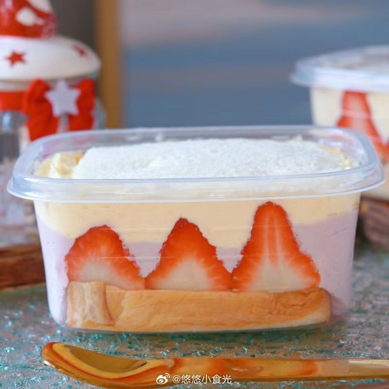 【悠悠小食光】草莓香草吐司三明治  新鲜水果蛋糕盒子 下午茶,零食/坚果/特产,生日/节日蛋糕,淘宝优惠券,粉丝福利购,淘宝优惠卷