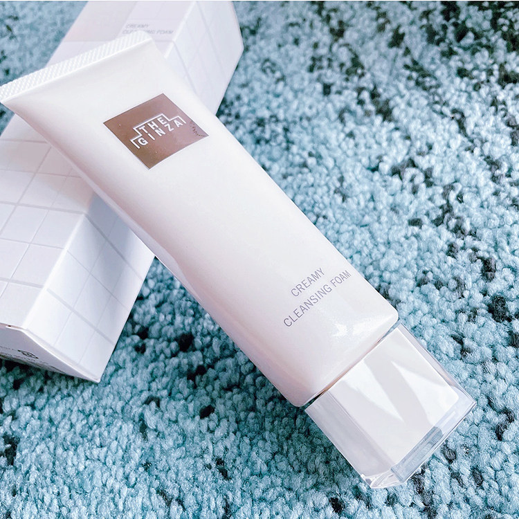 洁面巅峰~ 新版日本资生堂the ginza银座洗面奶柔澈洁面乳130g