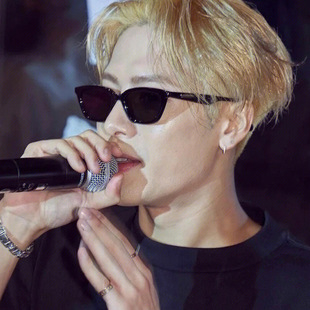 王嘉尔超酷黑猫眼墨镜男女同款复古网红潮流痞帅防紫外线太阳眼镜