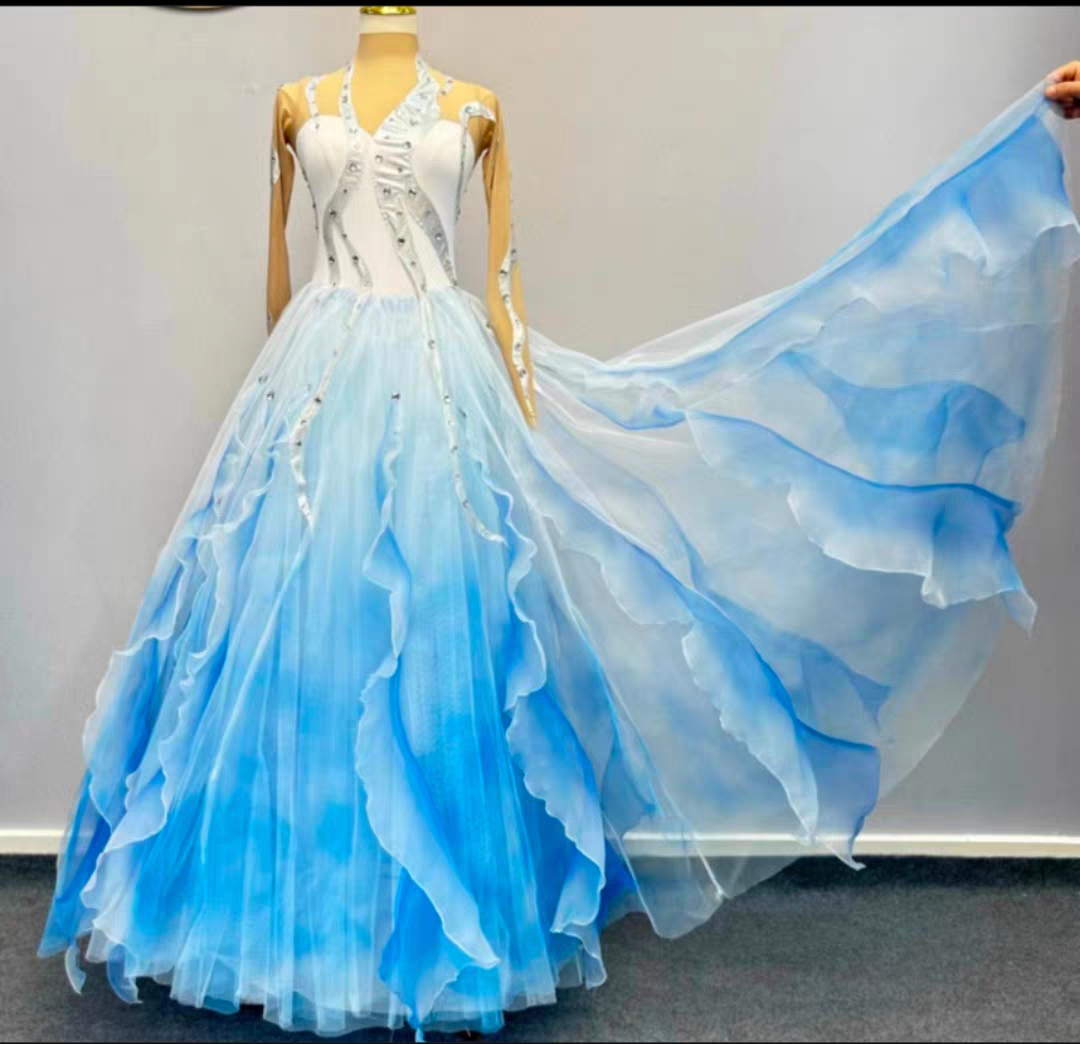 千鹤万蝶古风古典舞蹈服演出服仙舞台演出/舞蹈服装定