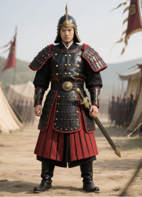 古代将军士兵盔甲可穿戴真人铠A甲影视舞台唐宋代演出甲胄服饰