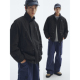 FERMENTEDSHIRT25秋冬尼龙加绒里布工装 拼接设计户外感夹克外套