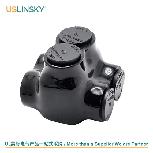 USLINSKY铝端子LICD1/0-2美标UL认证NEC 230.46认证3000件起批