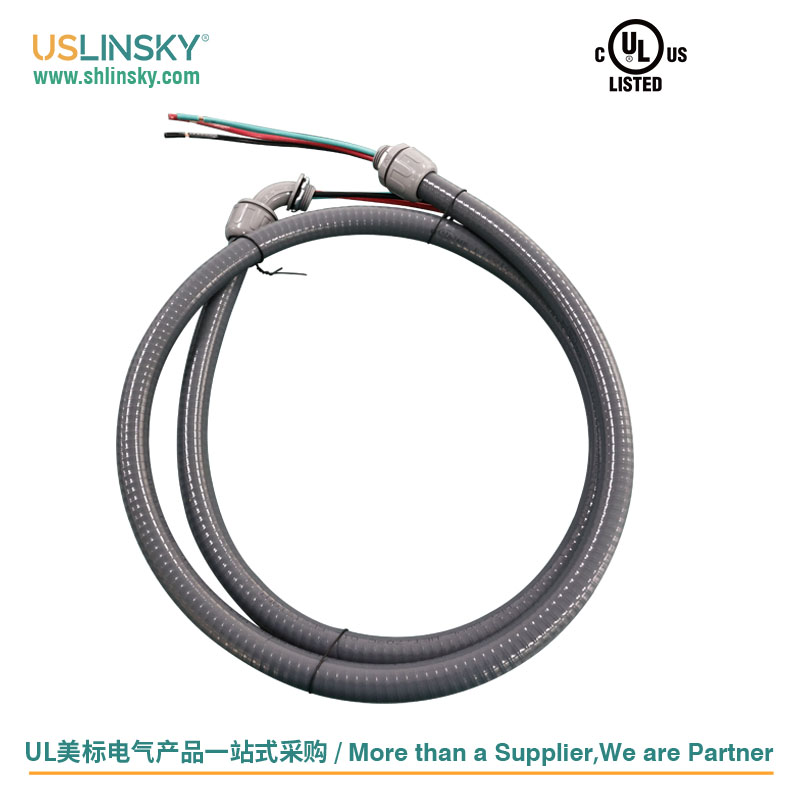 USLinsky灵天电线管配件美标UL认证美国电气连接电缆管43408P,