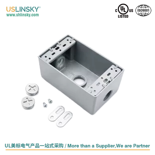 美标UL证书开关插座底盒铝压铸