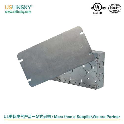 Linsky灵天UL美标认证金属接线盒电气盒分线盒开关插座底盒