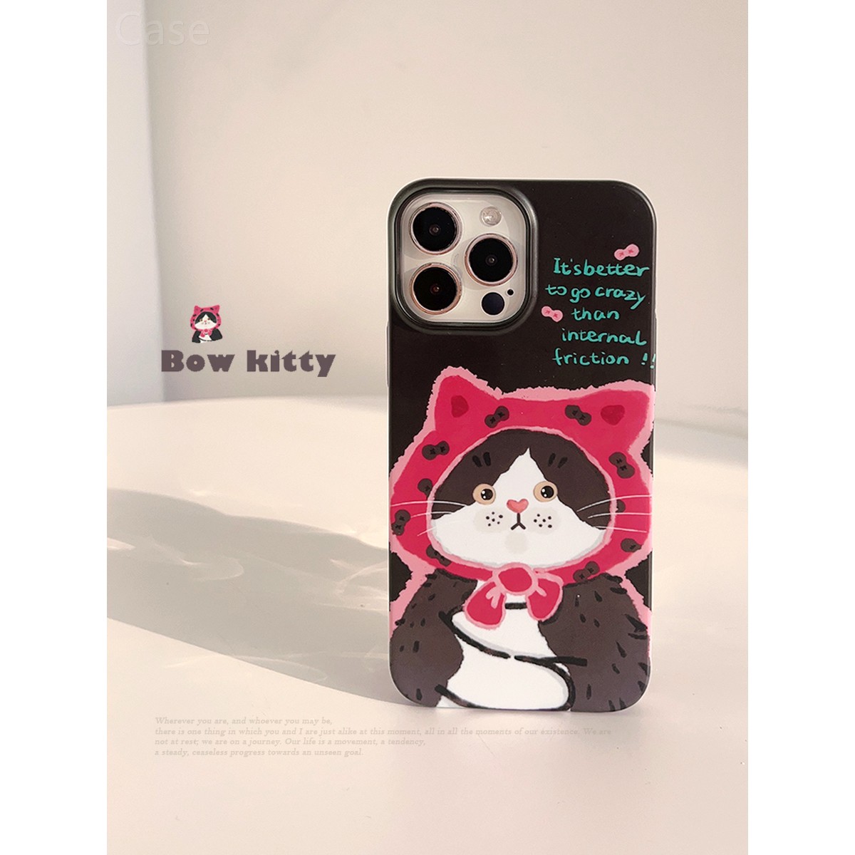 油画猫咪适用苹果17promax手机壳新款iphone14保护套13甜酷少女卡通12保护套11硬壳16ProMax萌系暗黑风xr菲林