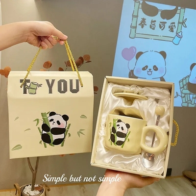 成都熊猫文创纪念品伴手礼送杯子