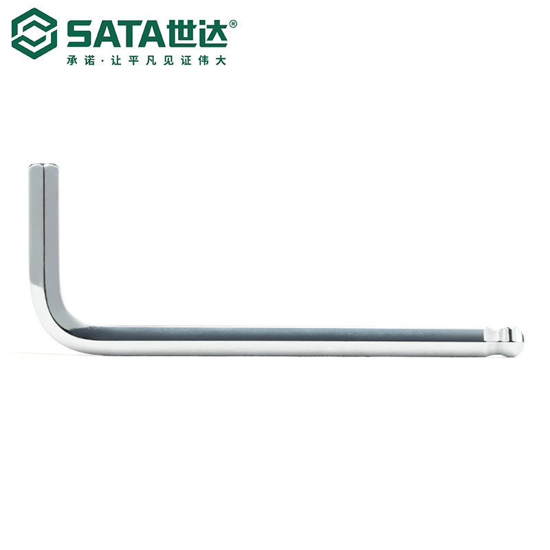Sata/世达五金工具SVCM+材质球头内六角扳手82104-82119