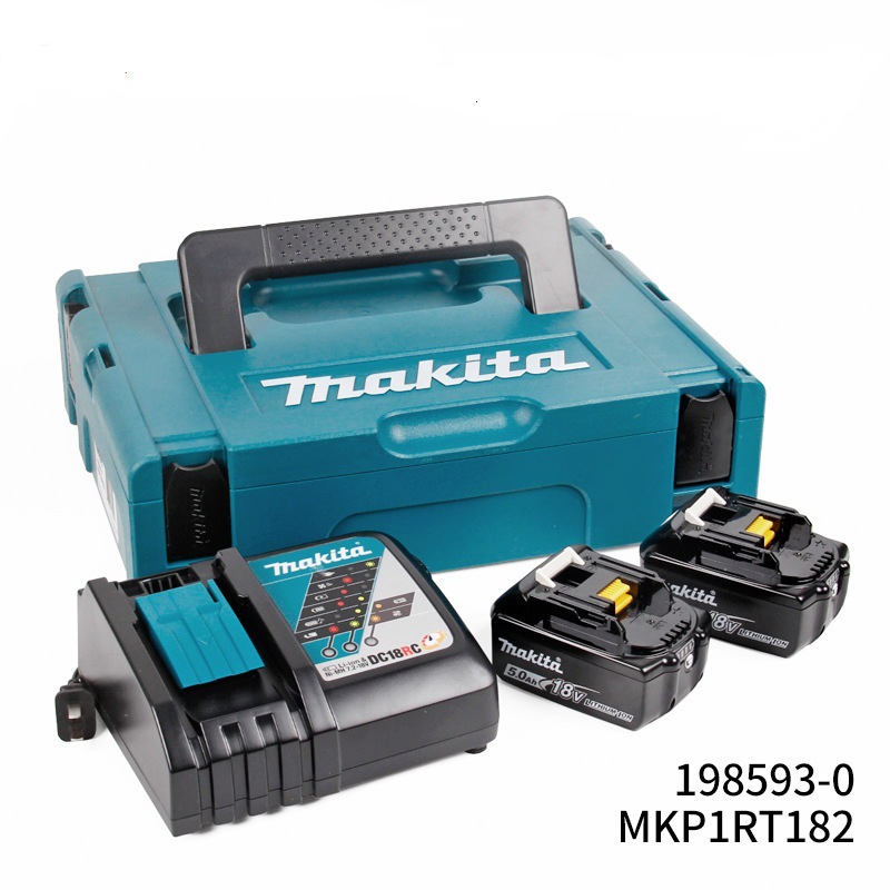 日本makita牧田电动工具充电锂电池18V充电器锂电套装1840B 1850B