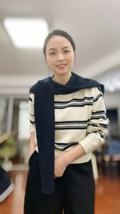 高端定制2025年秋冬针织毛衣绵羊毛羊毛衫高质量型显瘦打底衫女