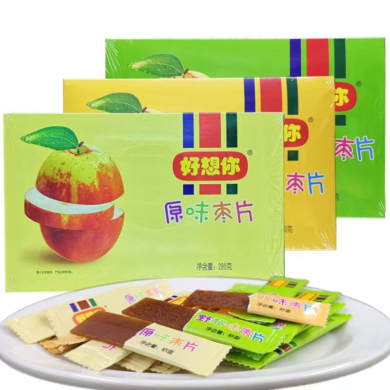 好想你河南新郑红枣片280g特产原味野酸味阿胶味独立包装即食包装