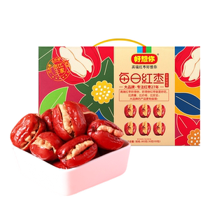 900g好想你枣夹核桃每日红枣