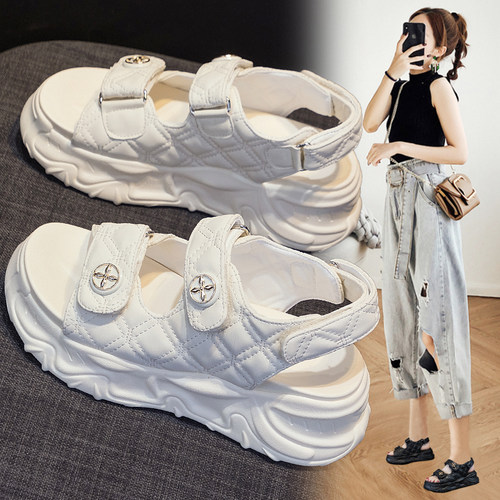 凉鞋女2026新款超火夏季外穿百搭