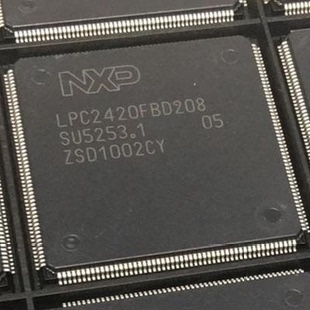 ARM微控制器 单片机 3.3V 160I LPC2420FBD208 O全新原装 LQFP208