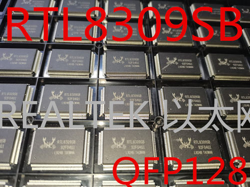 原装RTL8309SB REALTEK 以太网控制器PQFP128