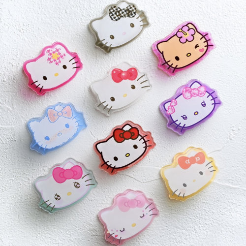 hellokitty手账文具亚克力小夹子