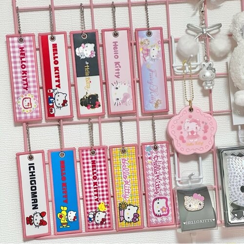 hellokitty50周年标签吊饰