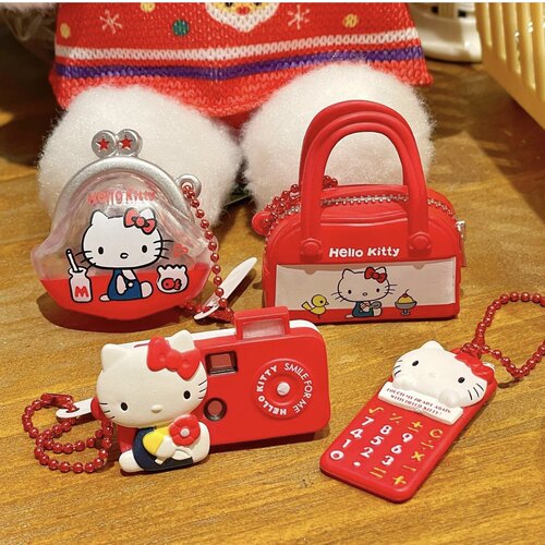 TOMY正品Hellokitty复古扭蛋
