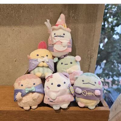 现货 日本sanX正品sumikko角落生物spooky万圣节系列手玉毛绒公仔