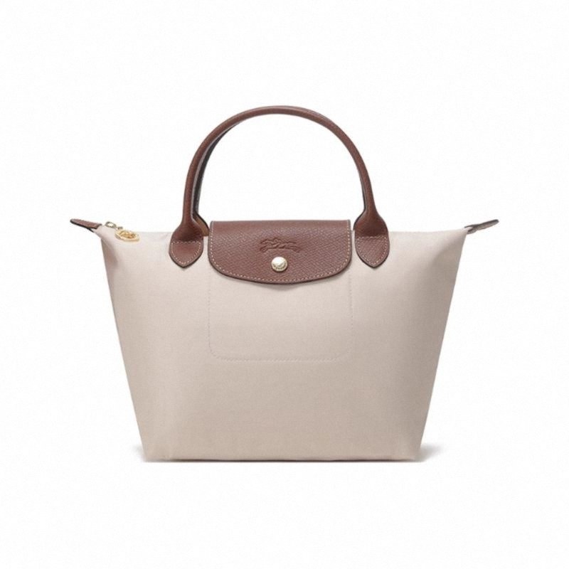 LONGCHAMP/珑骧包小号短柄手提包经典款饺子包环保龙骧包女托特包