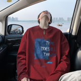 酒红色