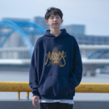 潮流星星字母连帽卫衣A425-Q3981-P65控78面料65%棉35%聚酯，男装卫衣，电商A425