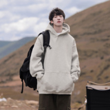 潮流纯色连帽卫衣A425-Q5555-P65控78面料65%棉35%聚酯，男装卫衣，电商A425