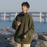 纯色圆领基础款毛衣A425-M50-P58控78，男装针织衫/毛衣，电商A425