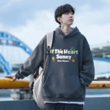 潮流字母野营排版连帽卫衣A425-Q3639-P65控78面料65%棉35%聚酯，男装卫衣，电商A425