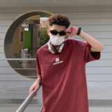 潮流插肩条纹圆领短袖T恤A425-T5145-P45控59面料棉，男装T恤，电商A425