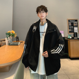 青春百搭撞色夹克外套A425-W6200-P98控128面料聚酯，男装夹克，电商A425