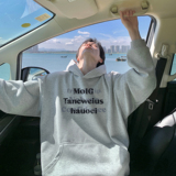 潮流字母排版连帽卫衣A425-Q4275-P65控78面料65%%棉35%聚酯，男装卫衣，电商A425