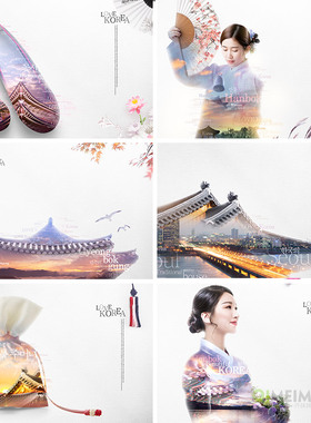 时尚创意传统建筑人物工艺品风景合成海报PSD分层设计元素材92806