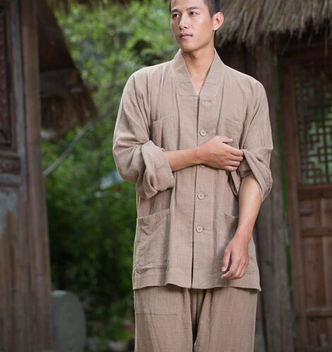 慈缘僧服男女款短褂2026夏季薄款棉夏装僧衣小褂套装宽松版短褂