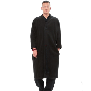 慈缘秋冬季新款中国风本命年红色呢大衣男女款风衣外套60920