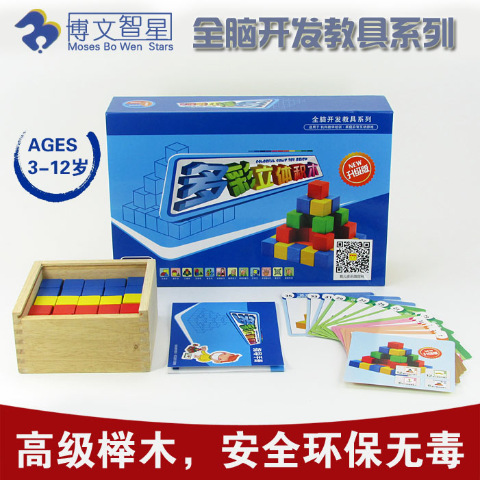多彩立体积木全脑右脑开发课程