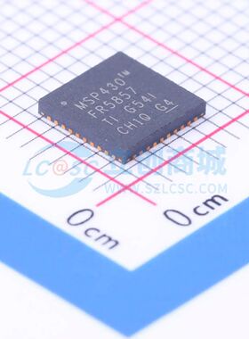 原装正品 MSP430FR5857IRHAT 封装VQFN-40-EP(6x6) 单片机(MCU/MP