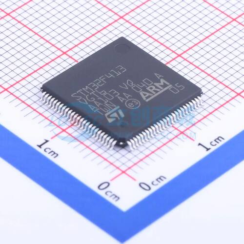 原装正品 STM32F413VGT6 封装LQFP-100(14x14) 单片机(MCU/MPU/SO