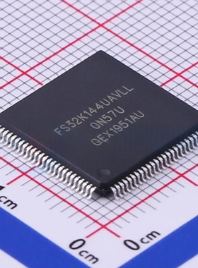 全新原装 FS32K144UAT0VLLT封装 LQFP-100(14x14)  单片机