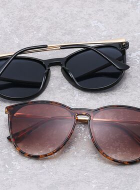 时尚潮流猫眼太阳镜外出旅游个性