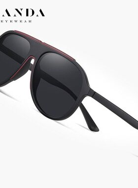 批发新款TR双色偏光太阳镜男士