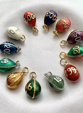 joanrivers生日年彩蛋复古吊坠