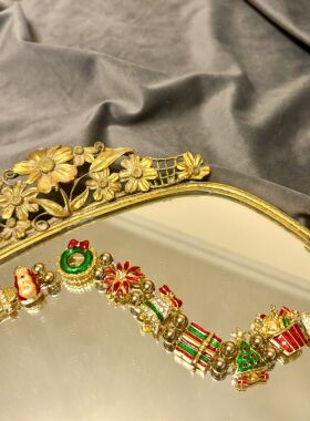 圣诞节日主题礼物滑轨手链