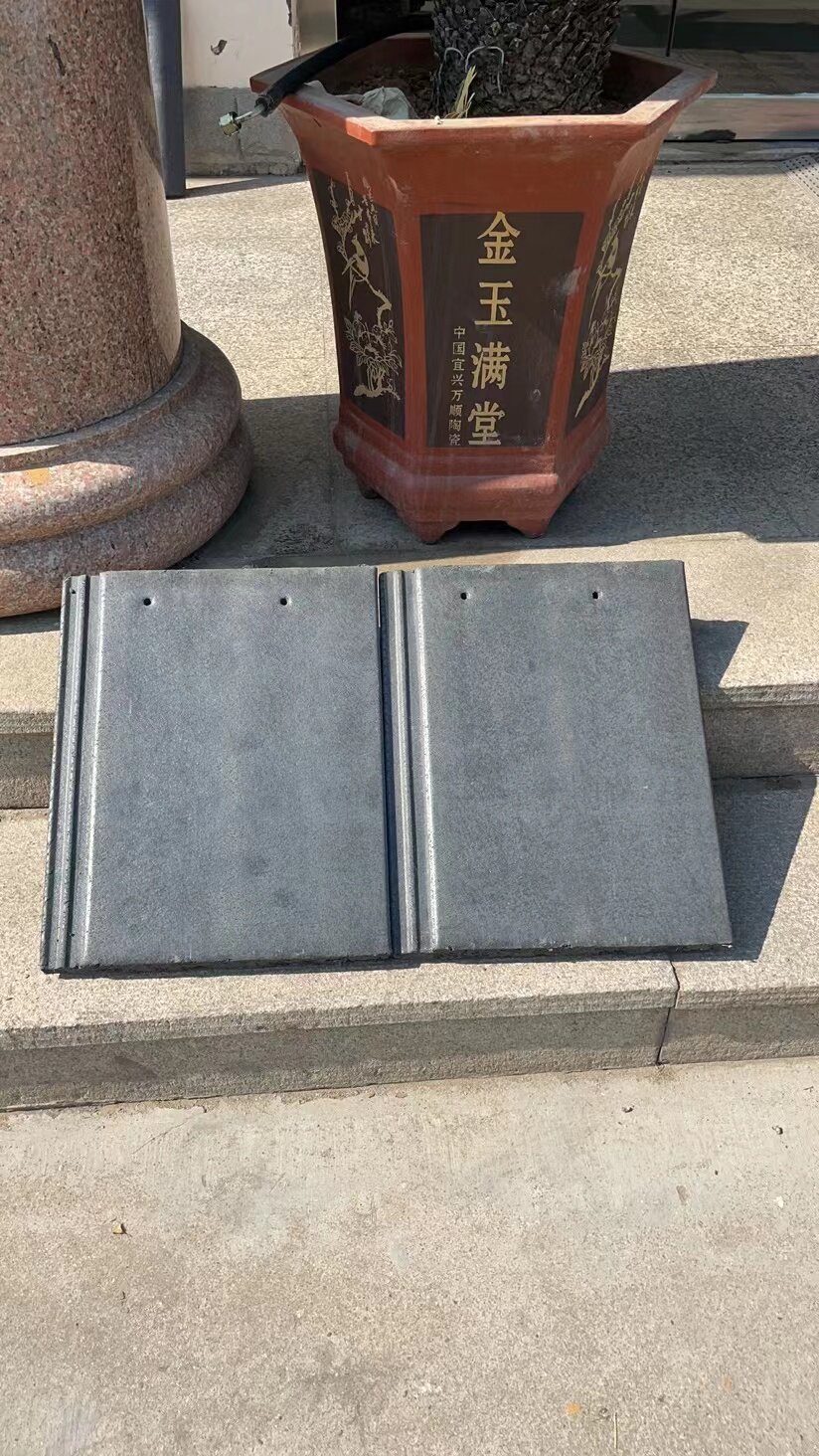 水泥平板瓦33×42屋顶别墅瓦屋顶装饰瓦