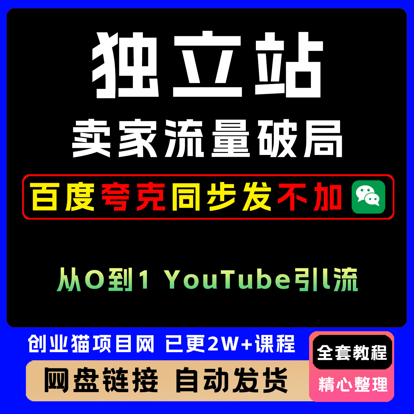 独立站卖家流量破局0到1掌握YouTube手把手带你玩转油管全套教程