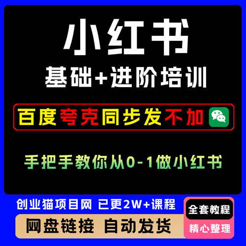 xhs从0到1手把手教你设定内容创作文案项目分析小红书实战教程