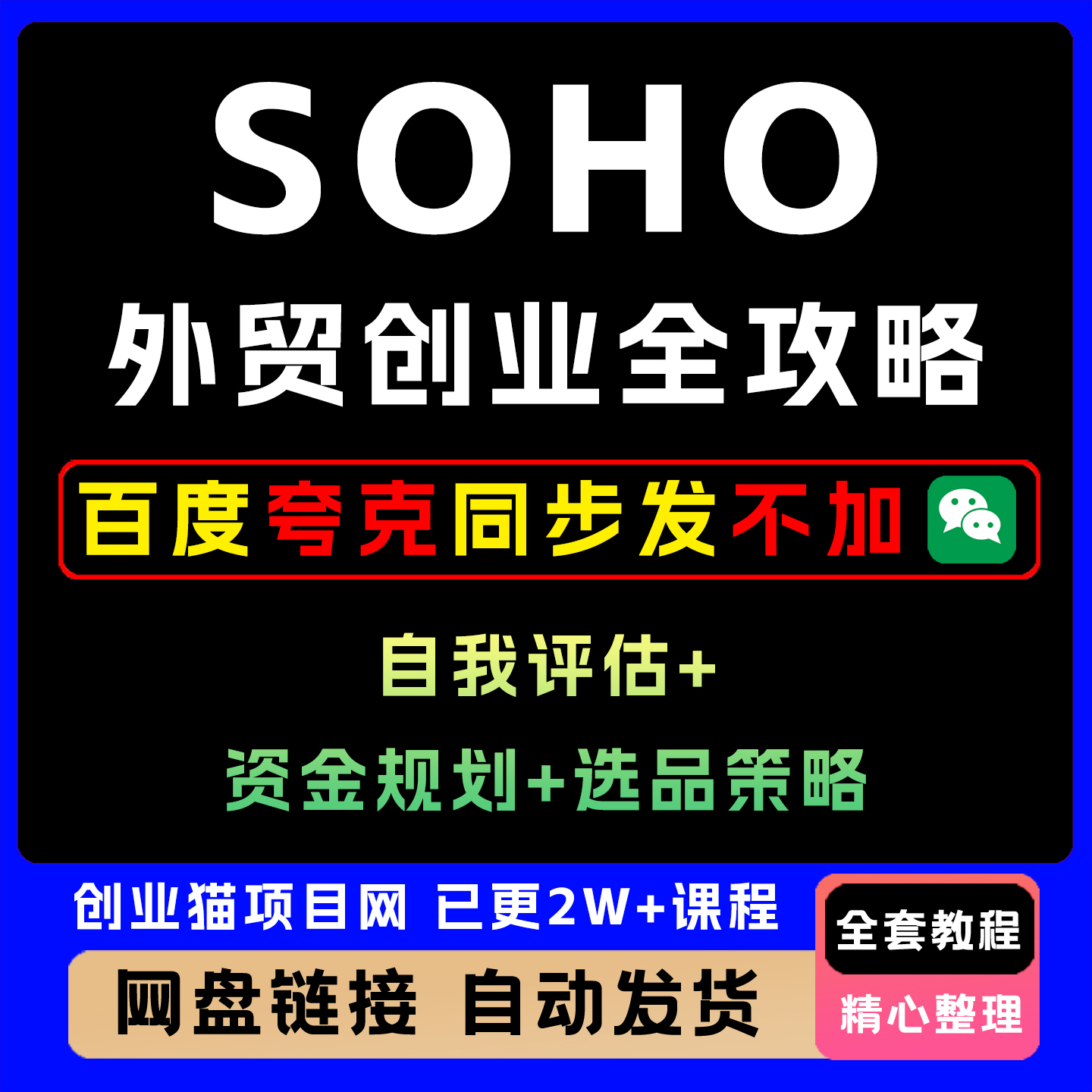 2025年SOHO外贸创业全攻略自我评估+资金规划+选品策略